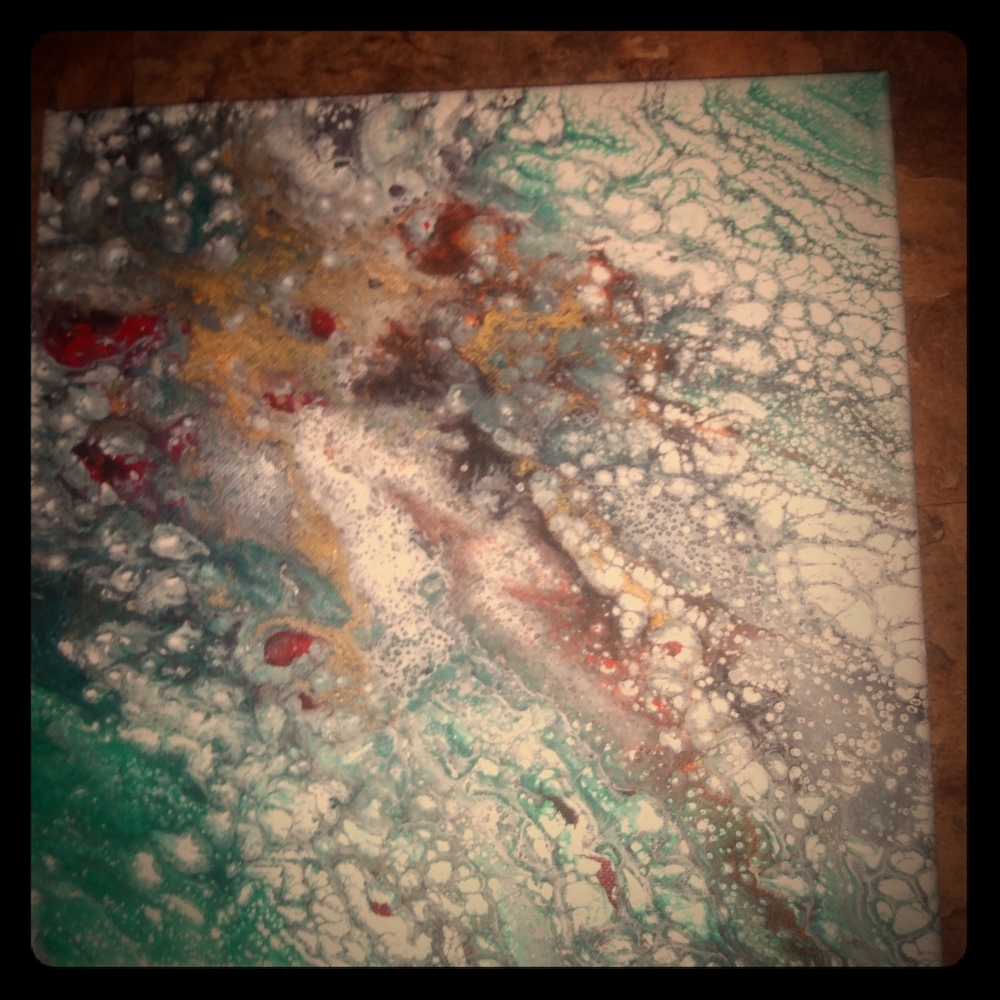 Wall art- " tiny bubbles"